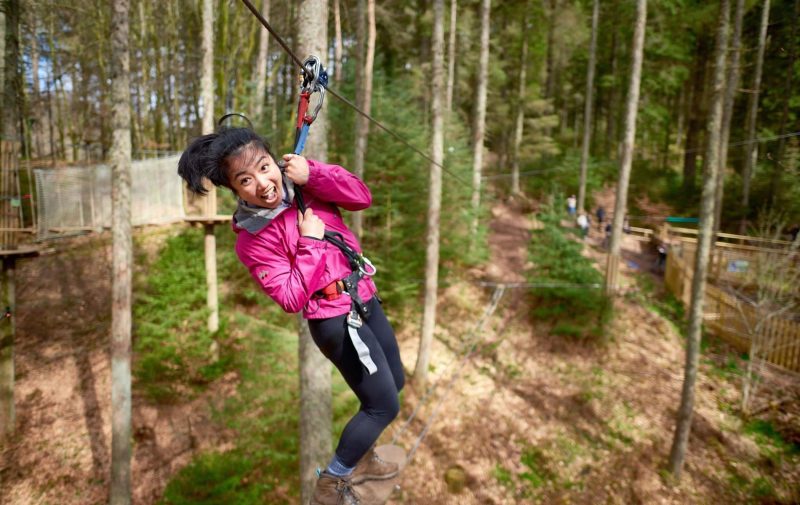 Go Ape Aberfoyle - Treetop Challenge