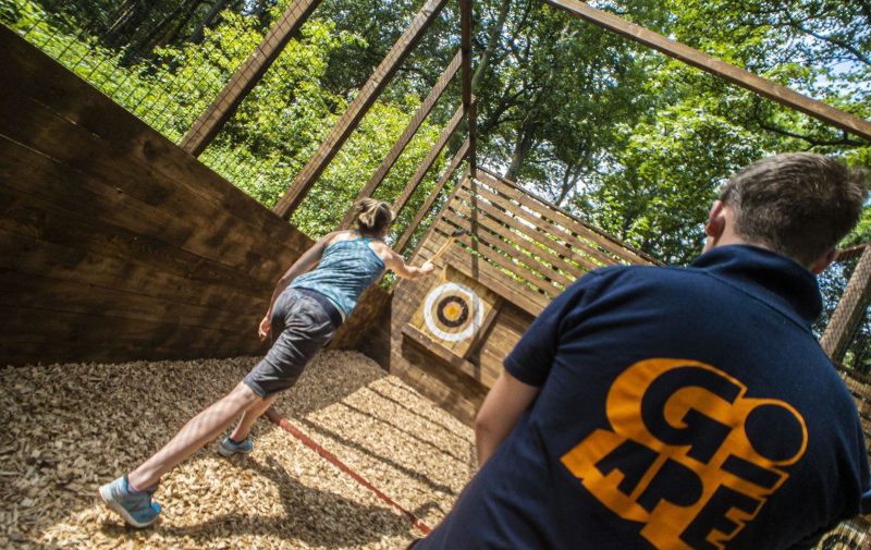 Go Ape Coventry - Axe Throwing