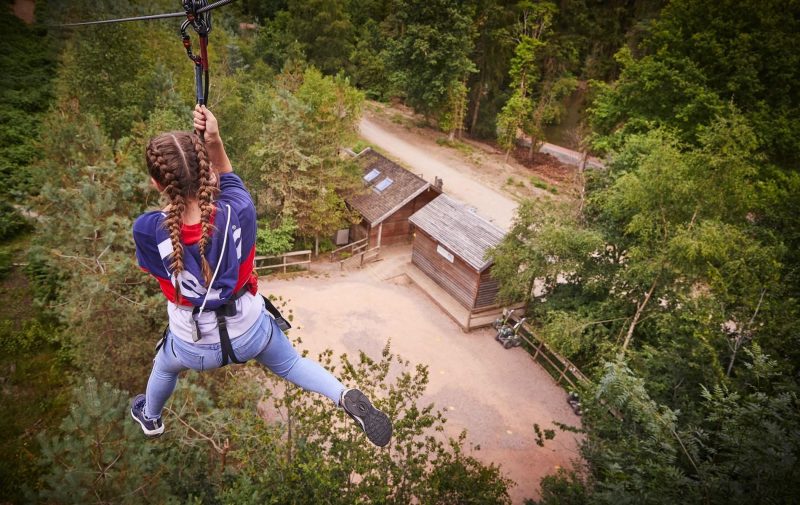 Go Ape Forest of Dean Mallards Pike - Treetop Challenge