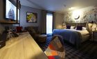 Malmaison Glasgow - Club Deluxe Room